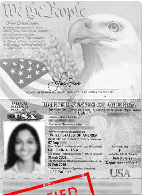 CERTIFIED COPY OF
 AN ID OR PASSPORT
